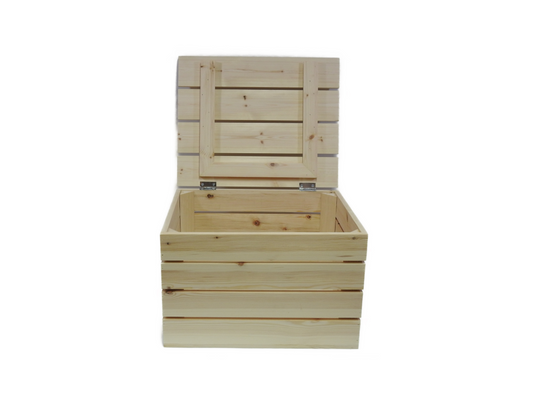 Apple Crates with POS slot in Lid