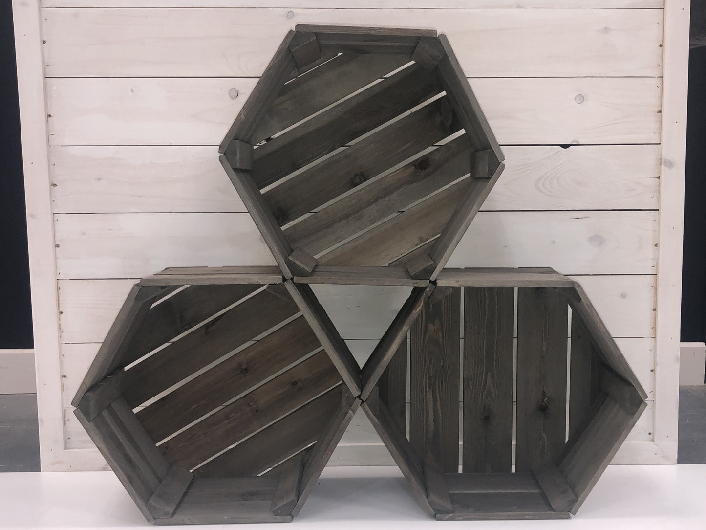 Hexagonal Box Crates